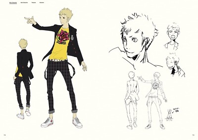 PERSONA 最終章 2005-2018【美品】 Persona 5 P5 Official Design Works Game Art Book