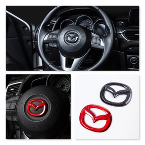 Mazda Steering Wheel Emblem Logo Badge For 2 3 6 Cx3 Cx5 Cx9 4 Colors Avail Ebay