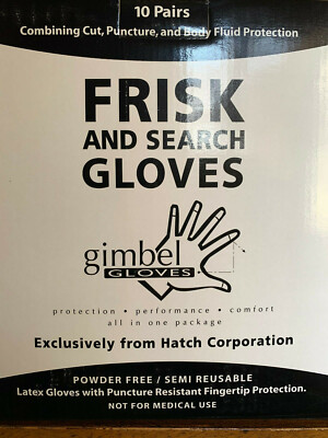 Hatch Gimbel Frisk and Search Gloves - Medium