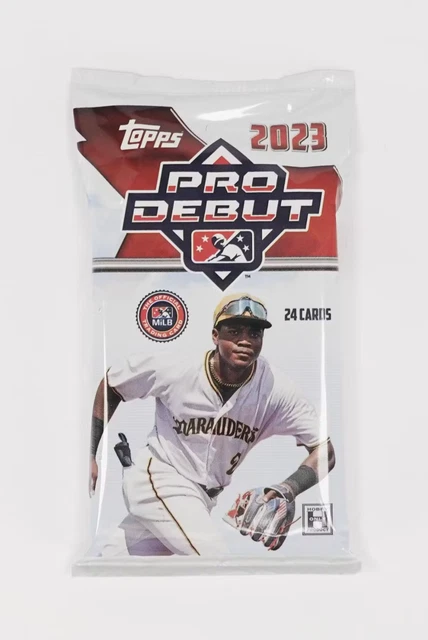 Holliday Caminero 2023 Topps Pro Debut SEALED Jumbo 24 Cards Per (1) Pack