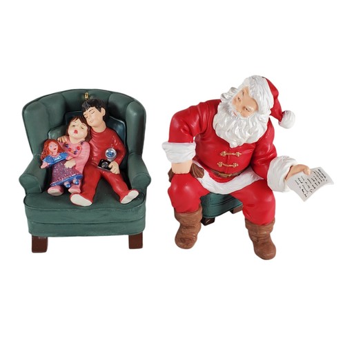 Hallmark Ornaments 2002 Santa's Big Night, Keepsake Ornaments Collector's Club - Picture 3 of 20