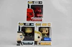 Funko Pop Star Wars Lot Of 3 Stormtrooper 05 Chirrut Imwe 140 Tobias Beckett 250