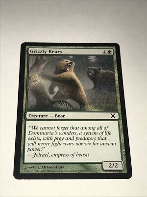 2007 Magic: The Gathering - 10th Edition Grizzly Bears Card | eBay 2007 Magic: The Gathering - 10th Edition Grizzly Bears Card | eBay