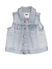 Old Navy Denim Vest Light Wash Unisex Toddler Size 4T