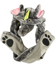 Cute Pet Hat  Scarf - Elephant