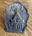 CIVIL WAR ERA PENNSYLVANIA FIRE ZOUAVES KEPI HAT INSIGNIA
