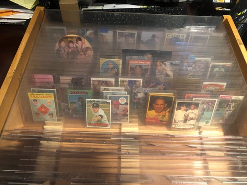 Sports Card Trade show display case / table top card display case Custom made - Picture 2 of 3