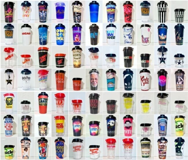 8 BROADWAY MUSICAL CUPS MYSTERY BUNDLE+5 FREE FLYERS! | eBay