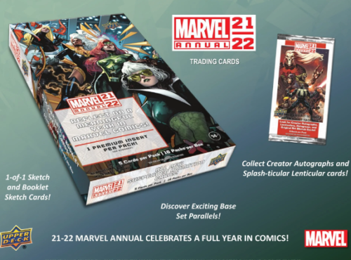 Upper Deck Marvel Annual Non-Sport Trading Card Box- Red/Black - Picture 1 of 7