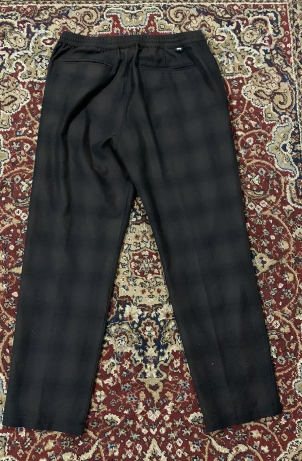 STUSSY BRYAN PANT TARTAN CHECK スラックス M 大きめMサイズ stussyステューシー 古着ブライアンパンツ BRYAN