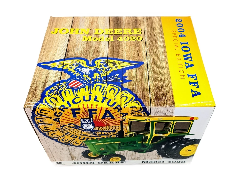 1/16 John Deere 4020 Tractor With Hiniker Cab & Duals, 2004 Iowa FFA Special Ed. - Image 2 of 3