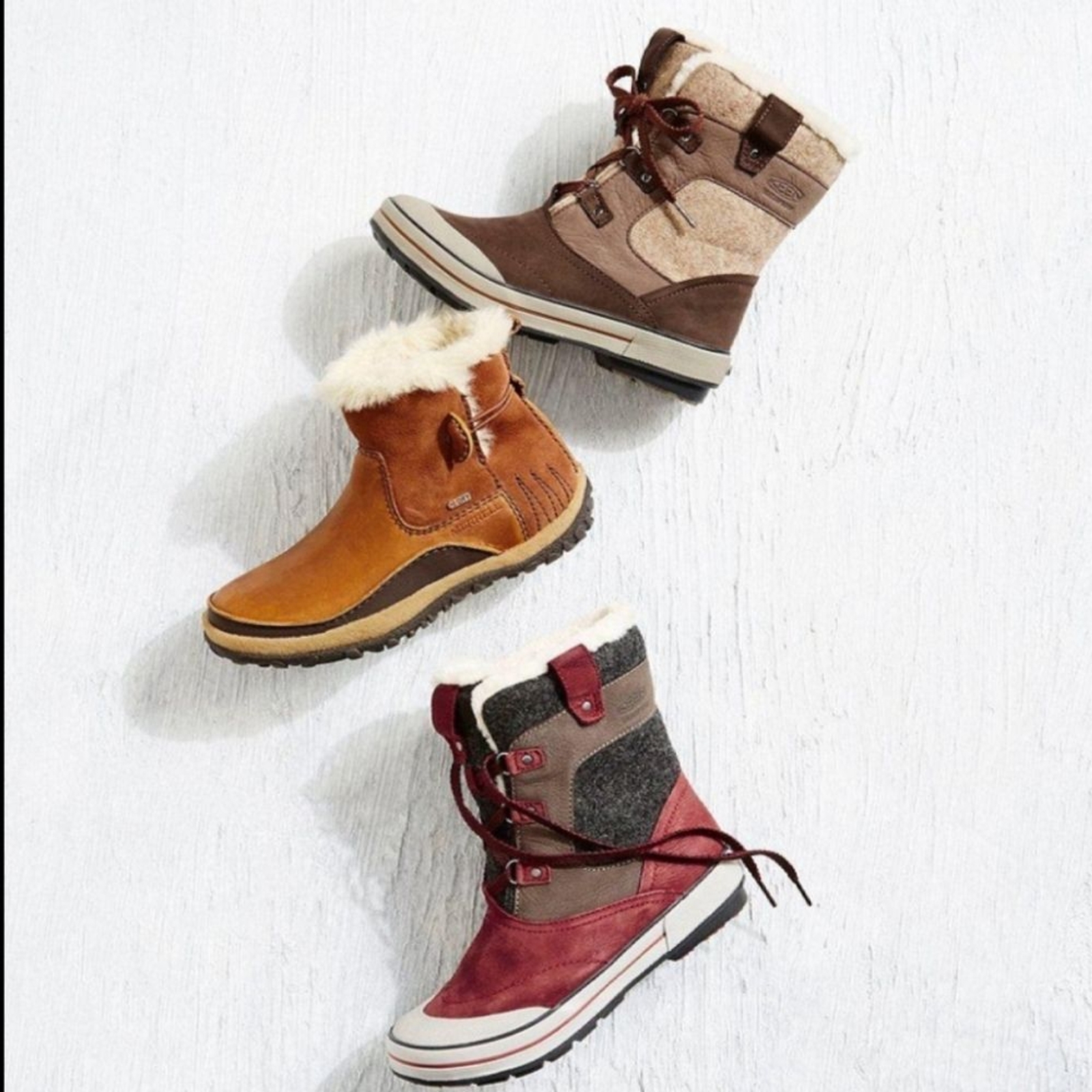 Stivali da neve premium Keen Elsa Pinot Nero taglia 5