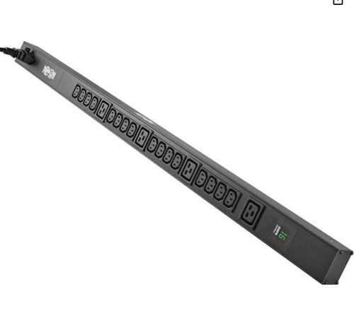 Tripp Lite PDUH30HV19 power distribution unit (PDU) 4 AC outlets, Black - 第 1/2 張圖片