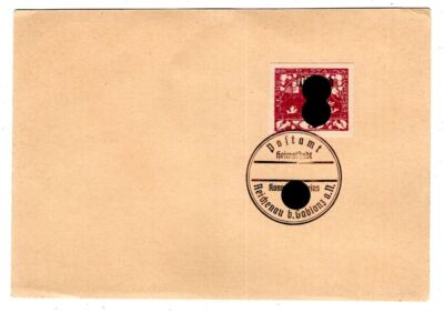 #ad Sudetenland Gablonz Private Pressure On Blanko AA6291 AU $19.31