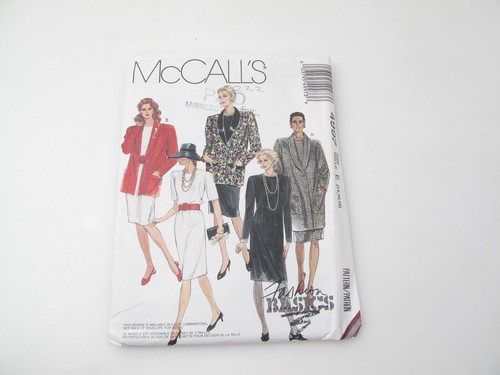 McCalls 4997 NEW Classic fitted Dress with oversized Jacket Size 14-18 (U)