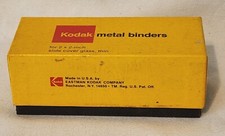 Kodak Metal Binders 50 Pcs for 2x2 in Slide Cover Glass Thin B 350 New Old Stock