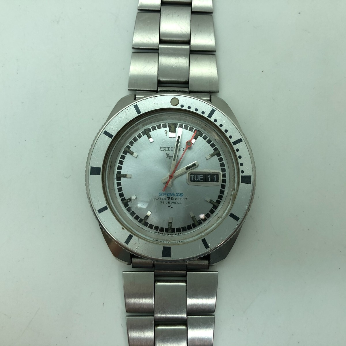 w2090] SEIKO 5 SPORTS 5126-8090 Automatic Kamen Masked rider
