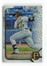DARIEL LOPEZ #BCP-56 1ST 2022 BOWMAN CHROME PIRATES MOJO