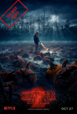 STRANGER THINGS SEASON 2  Poster 13x19 inches   #4  Free Shipping 