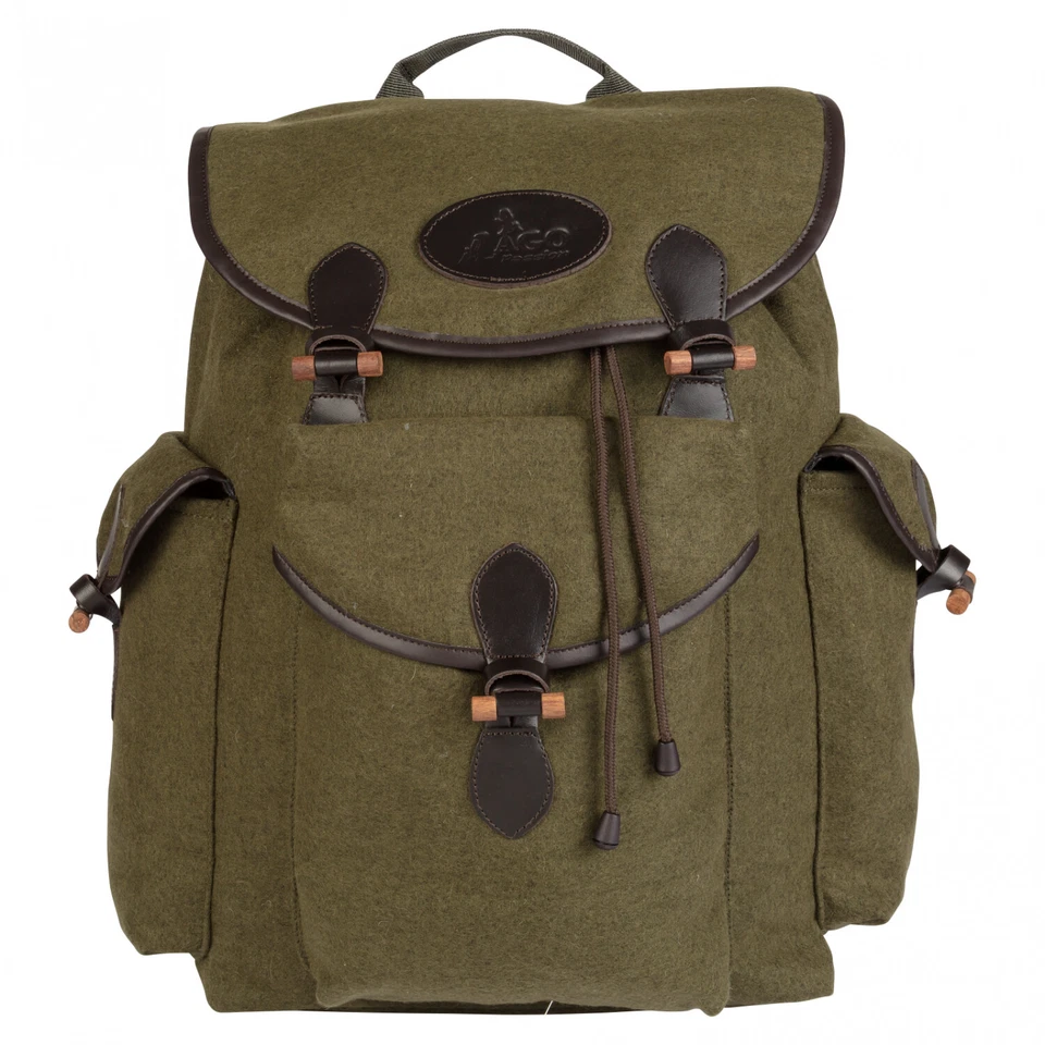 il Lago Passion Loden-Rucksack mit Sitzkissen