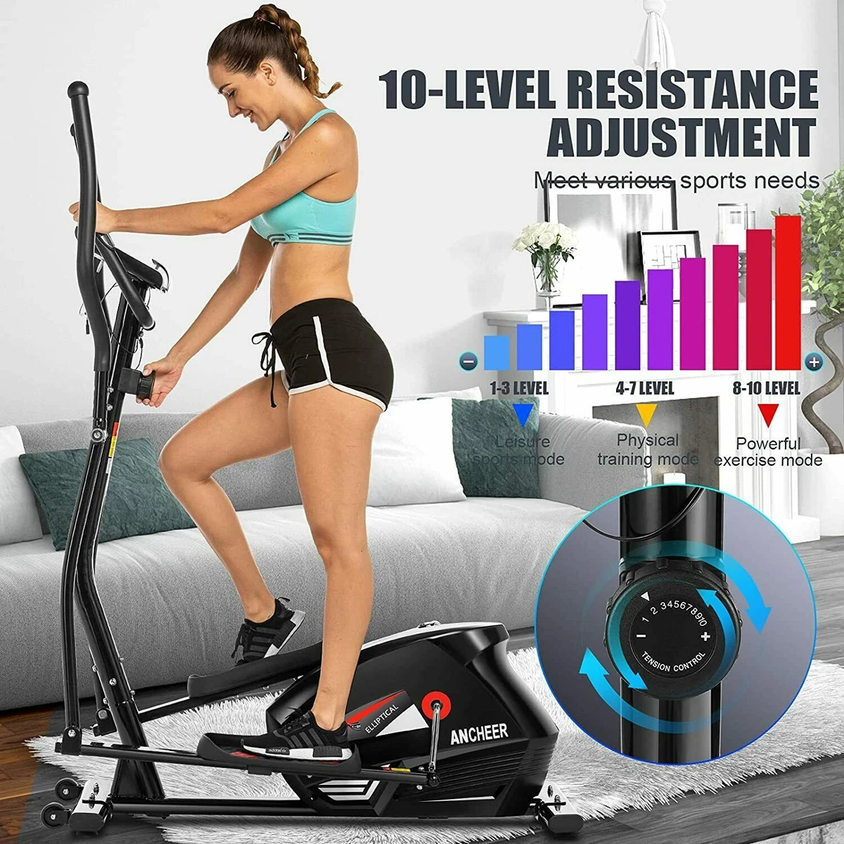Ancheer magnetic resistance exercise bike sales