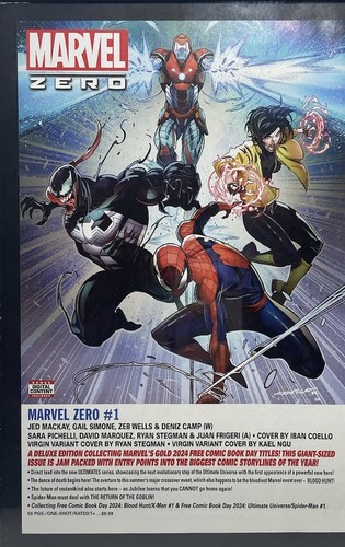 Marvel Zero & Annihilation 2099 Comic Wall Art Framed 11”x 14” - Picture 3 of 4