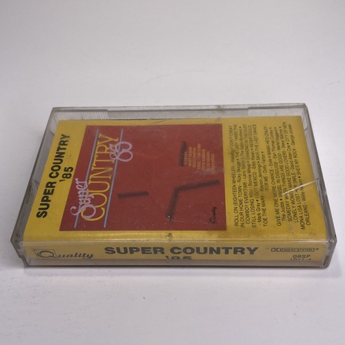 Quality's Super Country '85 (Audio Cassette Tape, 1985) Canada Import - Picture 3 of 9