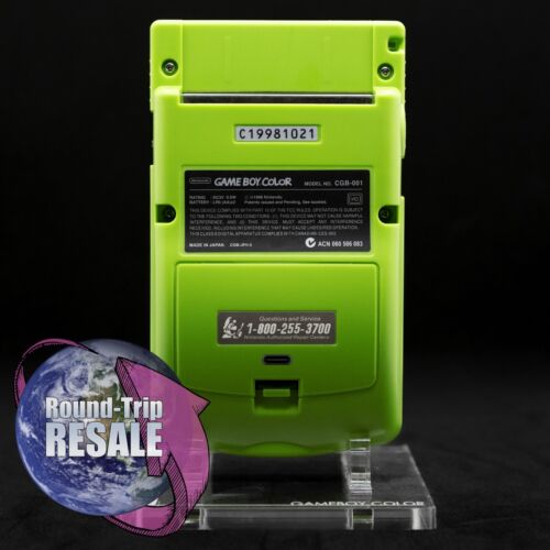 Nintendo Gameboy Color *PREMIUM* Pantalla OLED RECARGABLE USB-C Batería AMP GBC - Imagen 25 de 31