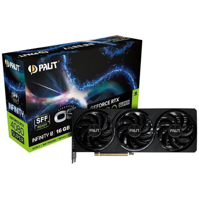PALIT GeForce RTX 4080 SUPER Infinity 3 OC 16GB Graphics PALIT GeForce RTX 4080 SUPER Infinity 3 OC 16GB Graphics