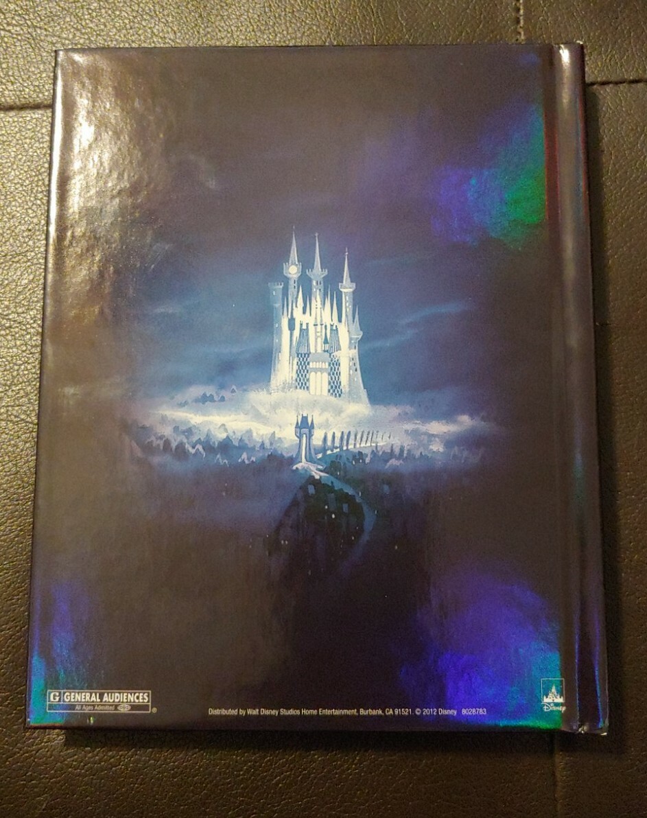 DISNEY CINDERELLA BLU-RAY & DVD & STORY BOOK DIAMOND EDITION