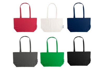 Shopper Tragetasche groß XXL Einkaufstasche Bio-Baumwolle NEUTRAL