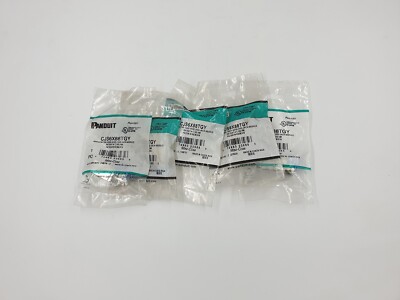 5 pcs Panduit Mini-com Tx6 10Gig Shielded Jack Module CJS6X88TGY
