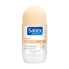 Image of Sanex Dermo Sensitive Roll-On Anti-Perspirant Deodorant 50ml