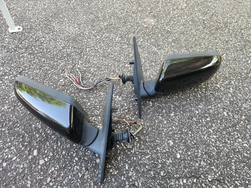 BMW E38 7-Series Electric Heated Exterior Mirror Left and right oem black 