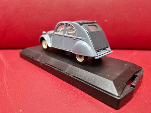 Vitesse 009 Citroen 2CV 1957 open roof grey France MIB original box 1:43 die ... - Picture 8 of 15