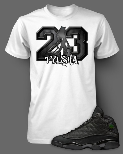 BLACK CAT Sneaker Graphic White Tee | eBay