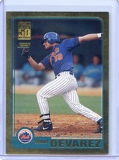 2001 Topps Traded and Rookies GOLD PARALLEL #/2001 NO. T218 Noel Devarez RC