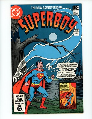 New Adventures of Superboy #21 Comic Book 1981 FN/VF DC Lana Lang