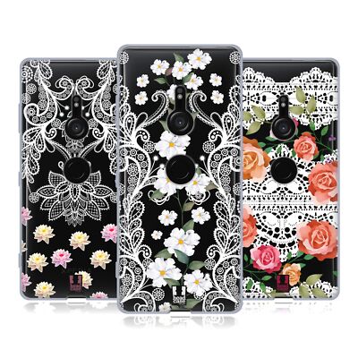 HEAD CASE DESIGNS FLORALS & LACES SOFT GEL CASE FOR SONY PHONES 1