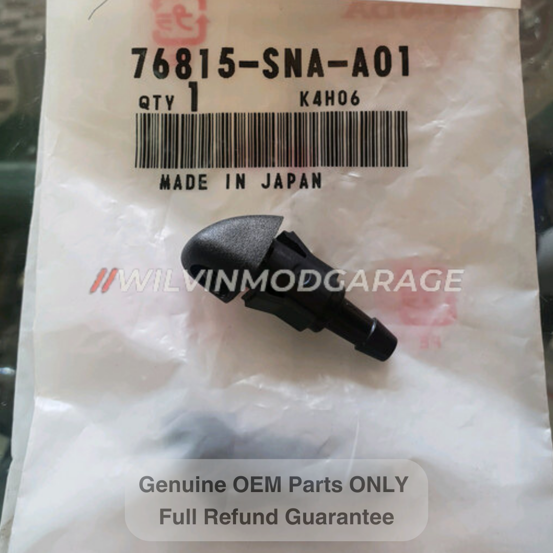 Genuine Front Washer Nozzle Assy 2006-2011 Honda Civic 76815-SNA