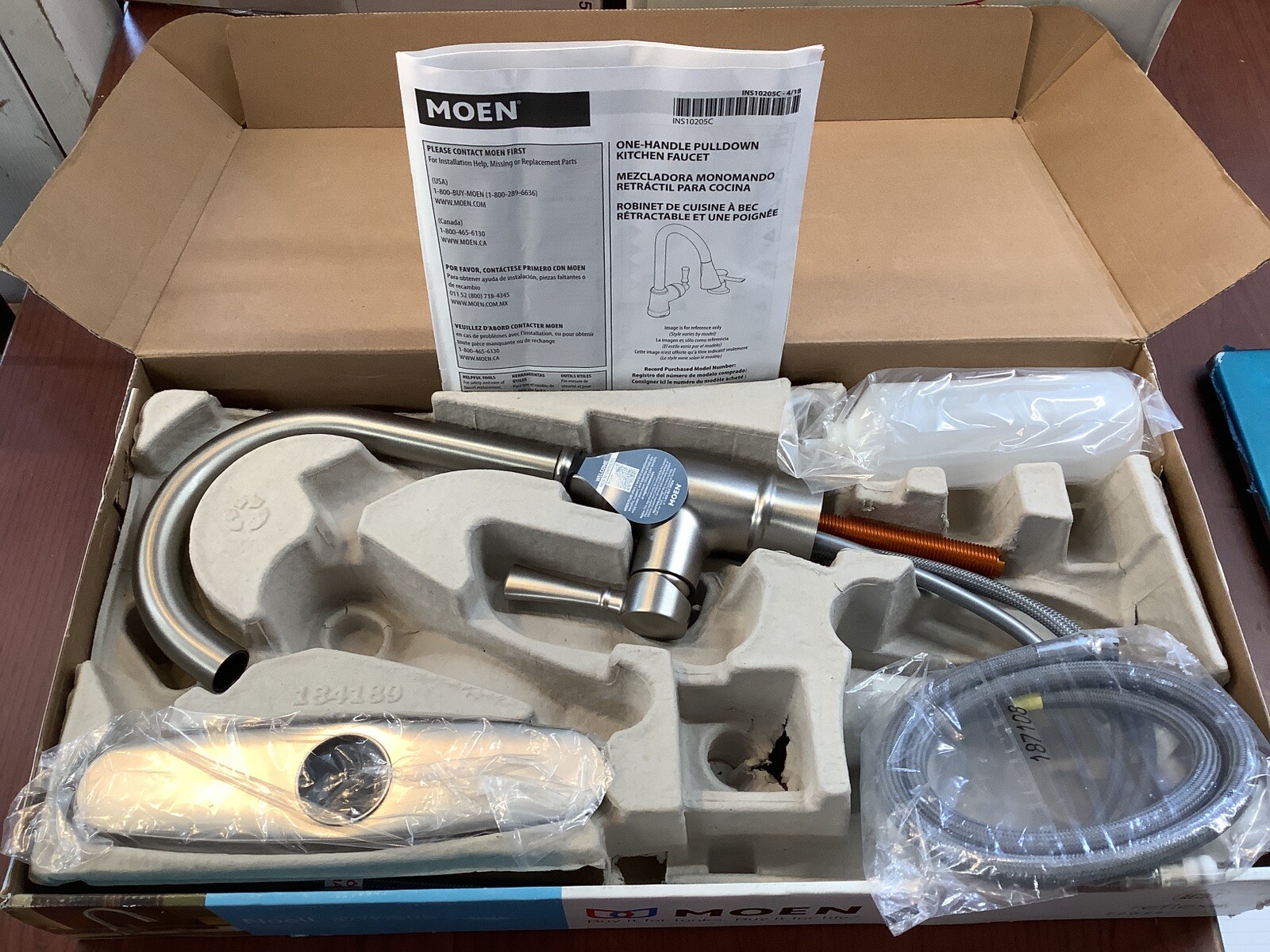 Moen Noell 87791SRS Stainless 1Handle PullDown Kitchen Faucet