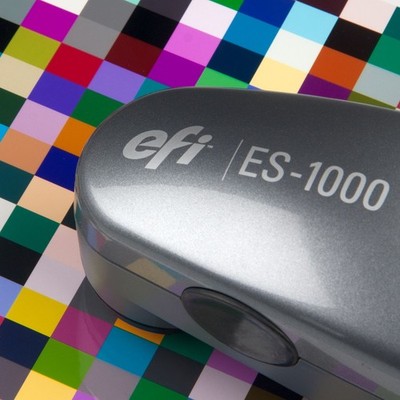 efi ES-1000 (x-rite i1Pro) Spektralfotometer Farbkalibrierung Monitor und Druck