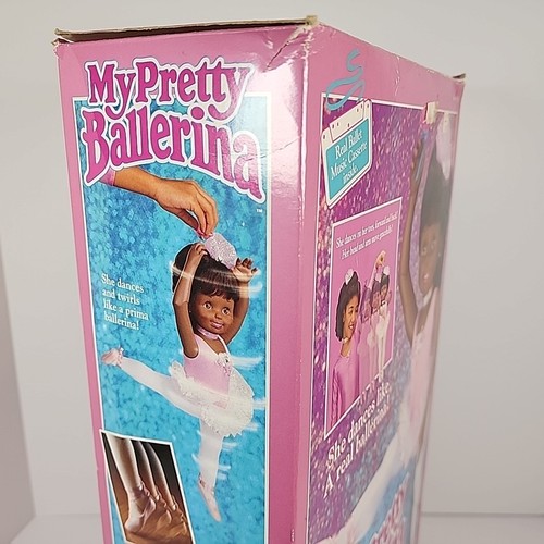 Vintage My Pretty Ballerina Rare African American Doll (New Open Box) 1990 Tyco - Picture 8 of 20