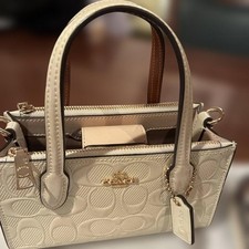 Coach Nina Mini Tote IMCHK Signature Coach Mini Bag