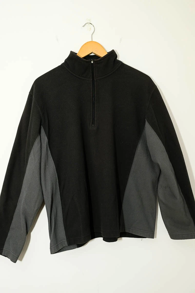 L.L. Bean Fleece Jacket 1/4 Zip Gray L Reg
Opens in a new window or tab