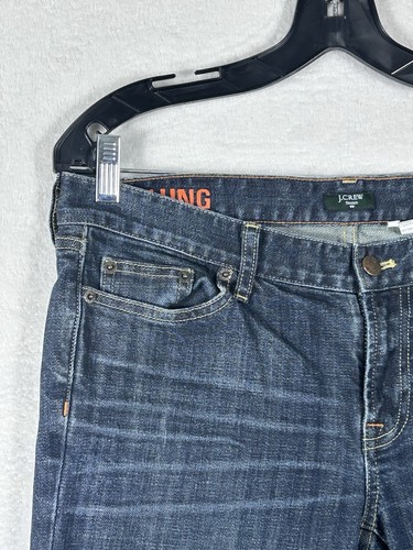 J.CREW Jeans Damen Gr. 31 Hipslung Capri Old School Crop Med Wash Mid Rise (J) - Bild 4 von 8