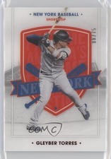 2021 Panini Chronicles America's Pastime Red 6/75 Gleyber Torres #50 c2a