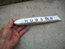 1949-1954 Hudson Hornet Rare Fender Emblem Ornament Hudson Part Number 210623 1949-1954 Hudson Hornet Rare Fender Emblem Ornament Hudson Part Number 210623