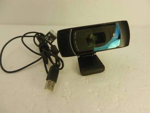 Logitech C910 Carl Zeiss Tessar 1080p HD Webcam Model V-U0017