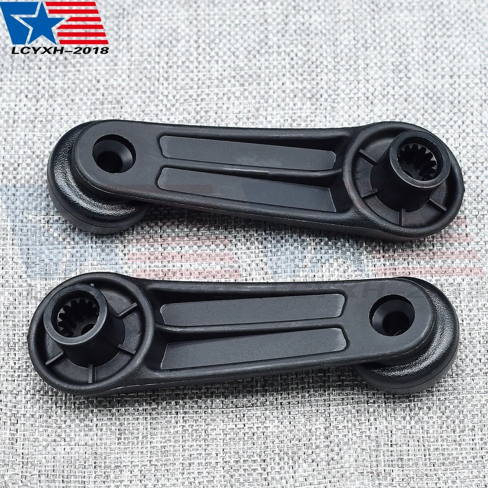 NUEVO 2x Manivela de ventana de puerta para 92-95 Jeep YJ Wrangler Hard 4415820 11814.03 Foto 4 de 4